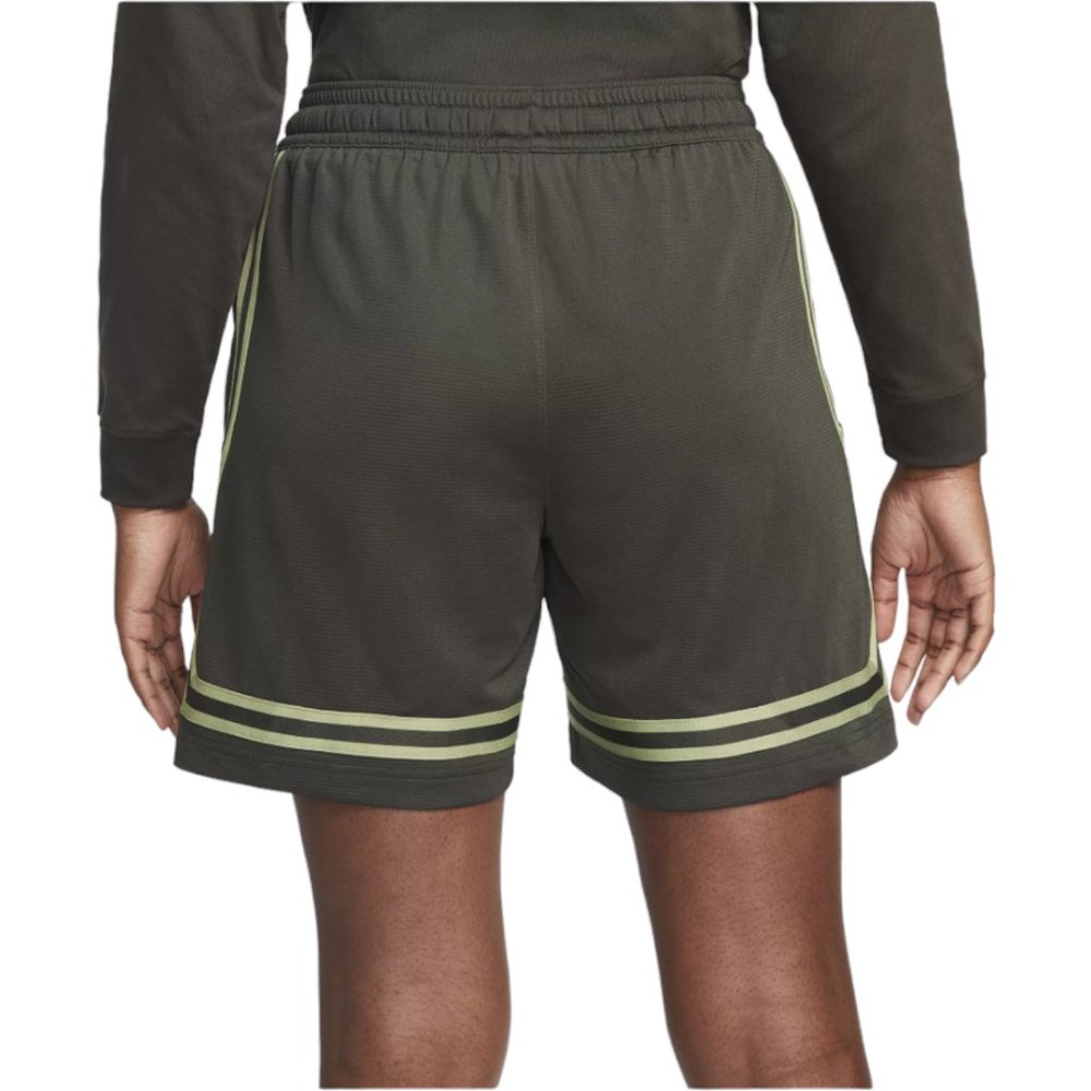 Nike Women's Fly Crossover Basketball Shorts Size M Small Dark Olive Green NWT - Picture 3 of 9